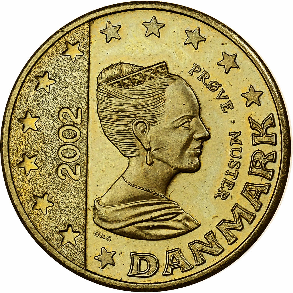 Danimarka, 
  
  Margrethe II, 
  
  50 Santim