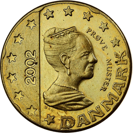 Danimarka, 
  
  Margrethe II, 
  
  20 Santim