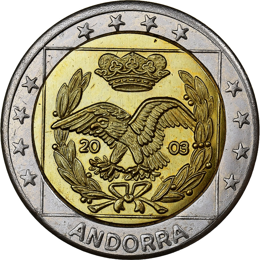 Andorra, 
  
  2 Avro, 
  
  Fantezi Deneme Euro