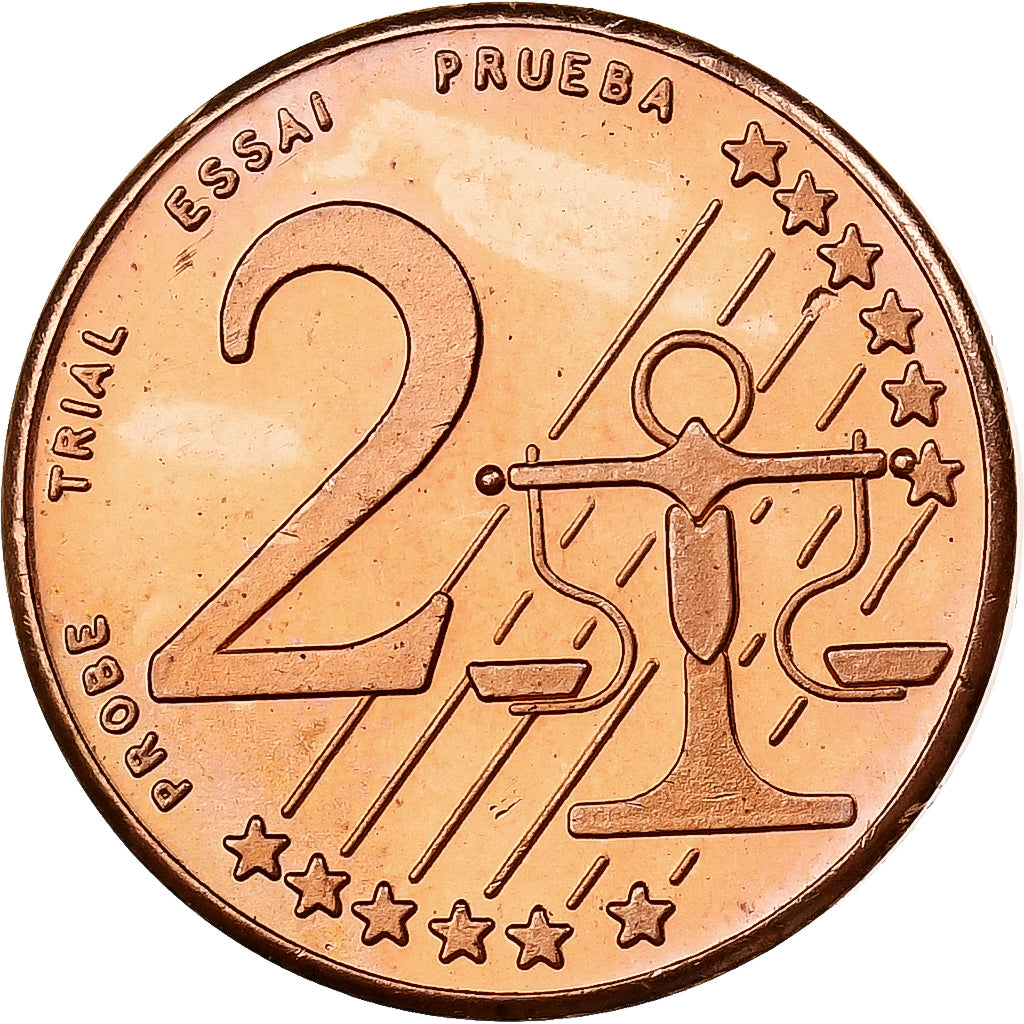 Andorra, 
  
  2 Santim, 
  
  Fantezi Deneme Euro