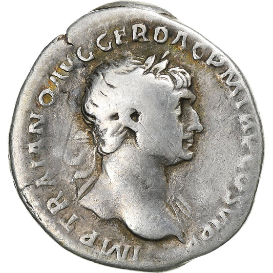 Trajan, 
  
  Denarius, 
  
  112-114