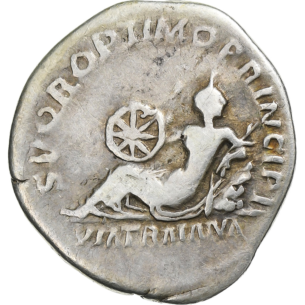 Trajan, 
  
  Denarius, 
  
  112-114