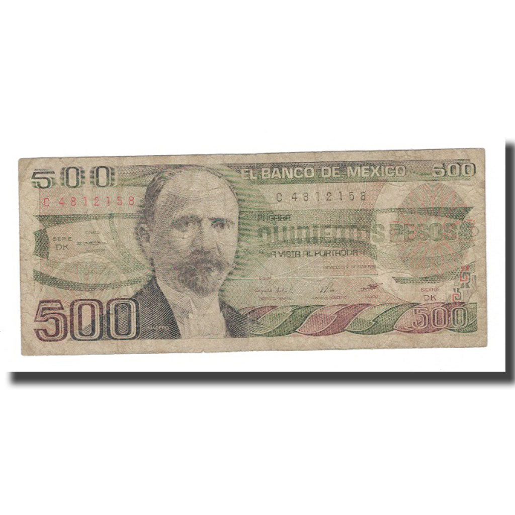 Banknot, 
  
  Meksika, 
  
  500 Peso