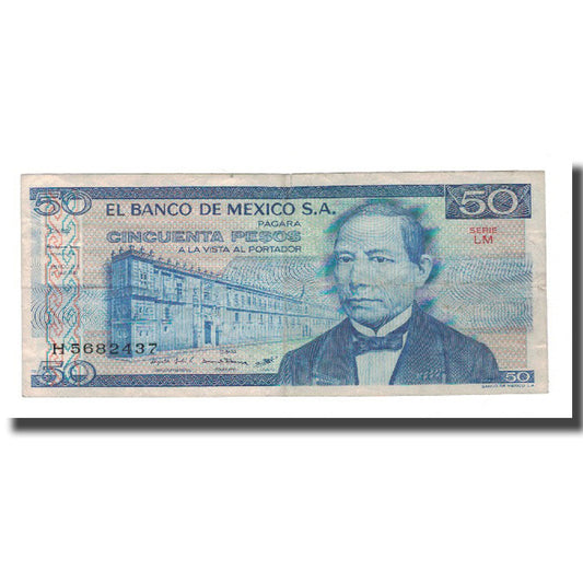 Banknot, 
  
  Meksika, 
  
  50 Peso