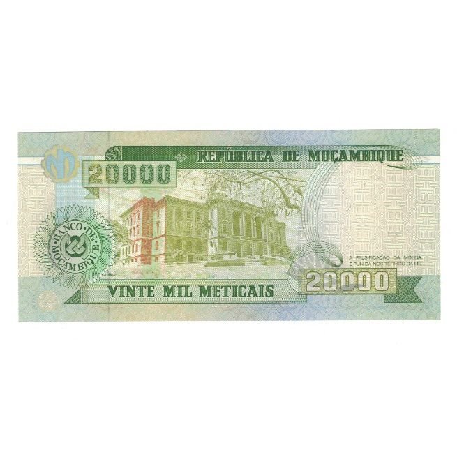 Banknot, 
  
  Mozambik, 
  
  20