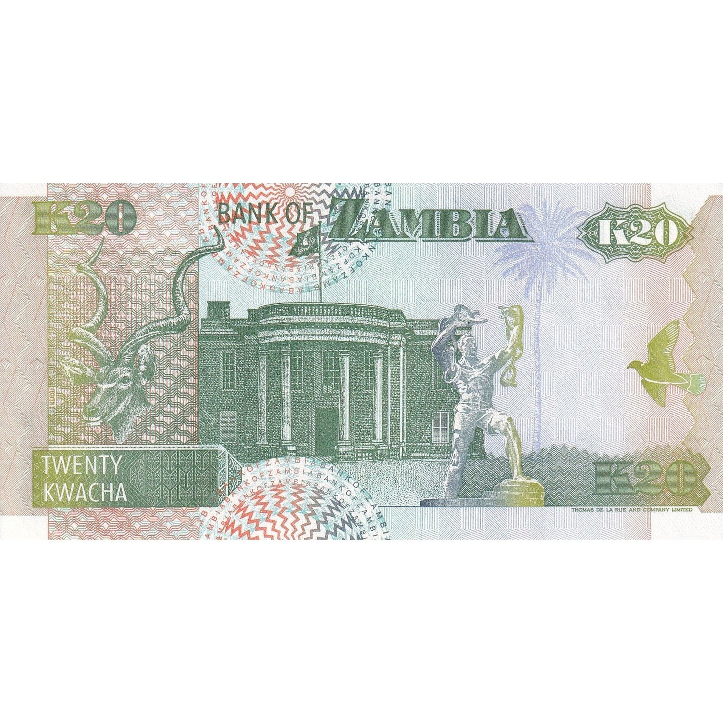 Zambiya, 
  
  20 Kvaça, 
  
  1992