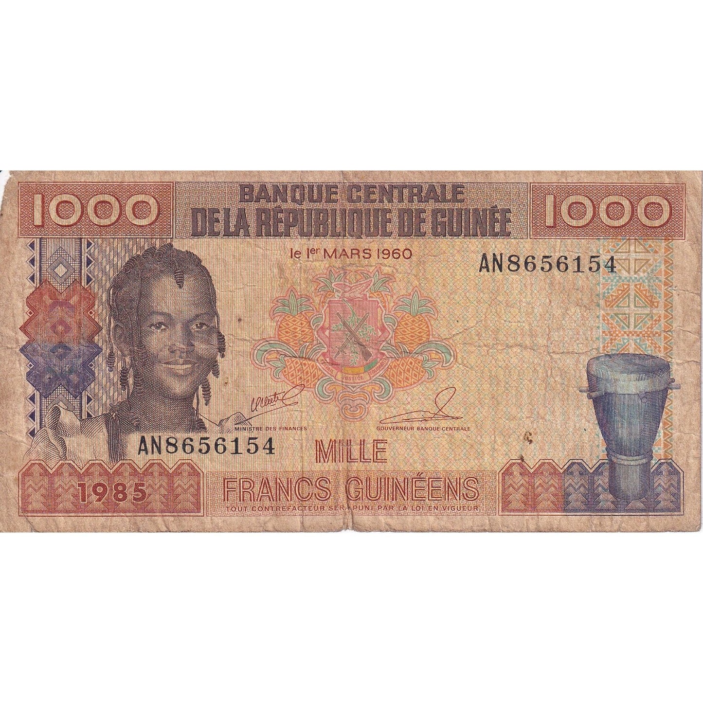 Gine, 
  
  1000 Frank, 
  
  1985