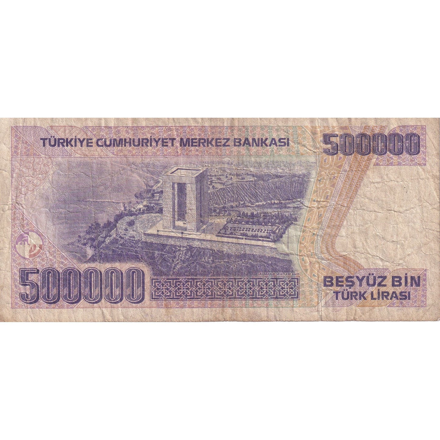 Hindi, 
  
  500, 
  
  000 lira