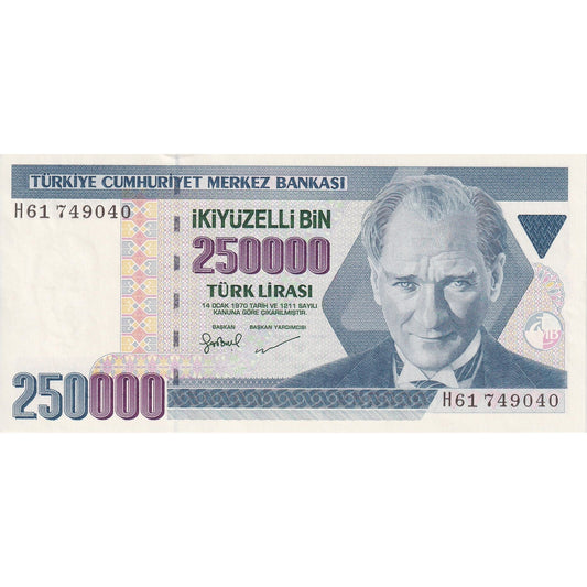 Hindi, 
  
  250, 
  
  000 lira