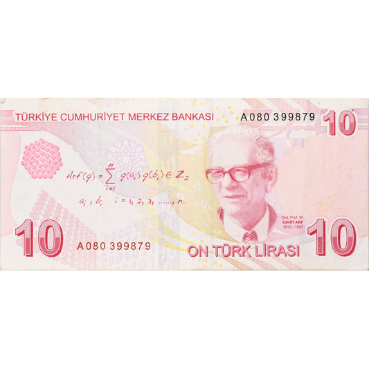 Hindi, 
  
  10 lira, 
  
  2009