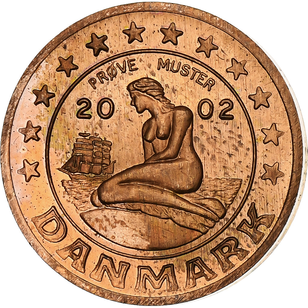 Danimarka, 
  
  2 Euro Cent, 
  
  2002