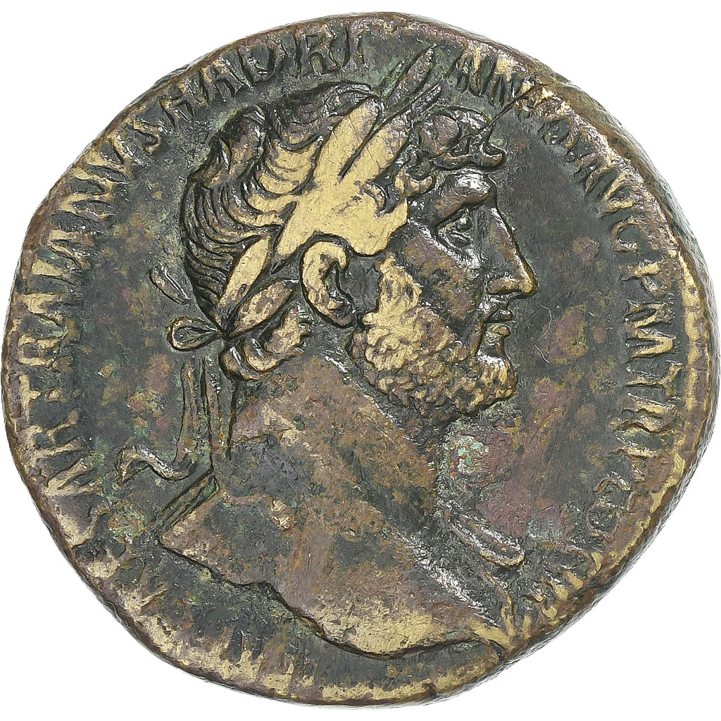 Hadrianus, 
  
  Sestertius, 
  
  120-121