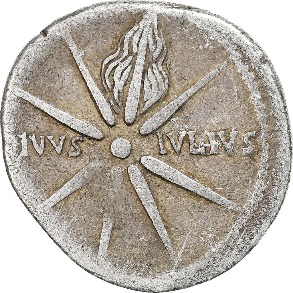 Augustus, 
  
  Denarius, 
  
  MÖ 19-18