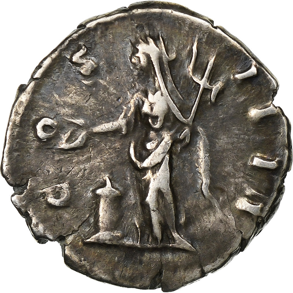 Antoninus Pius, 
  
  Denarius, 
  
  154-155