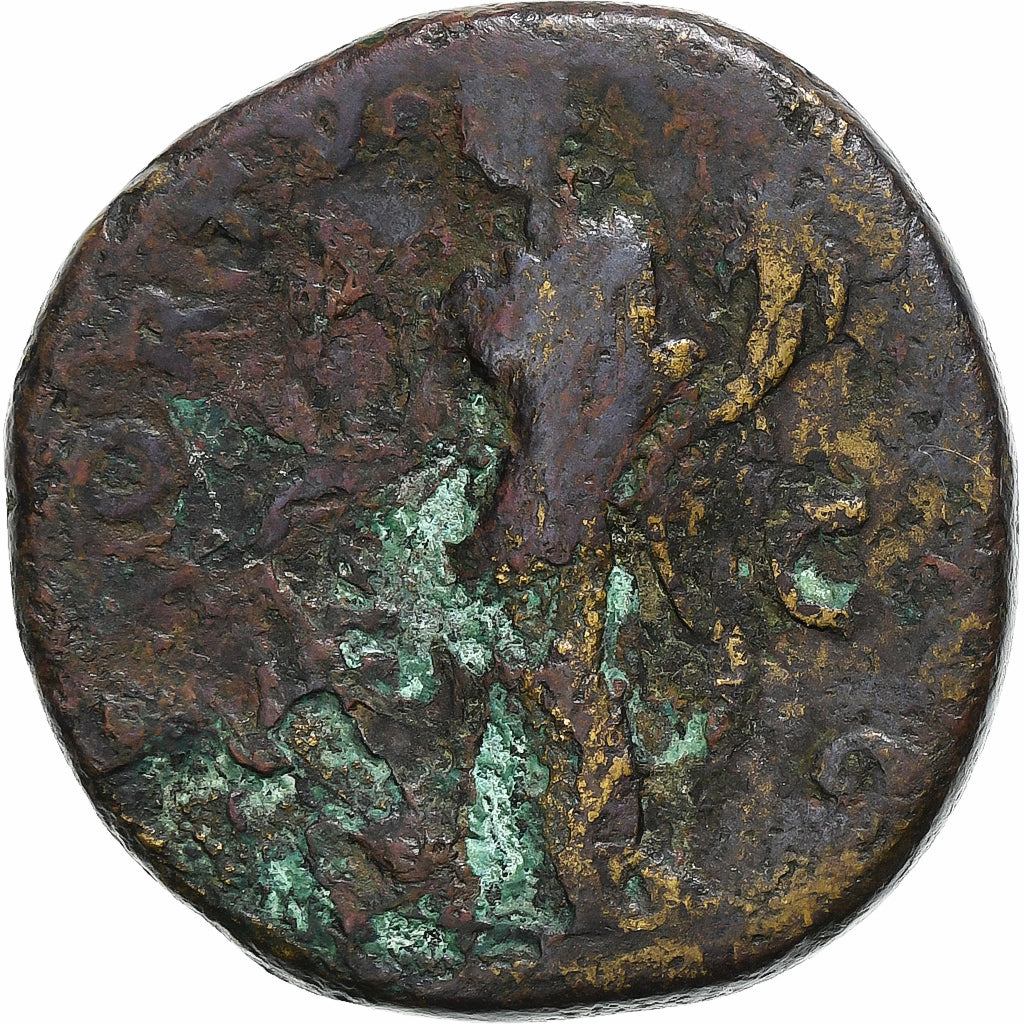 Hadrianus, 
  
  Sestertius, 
  
  137-138