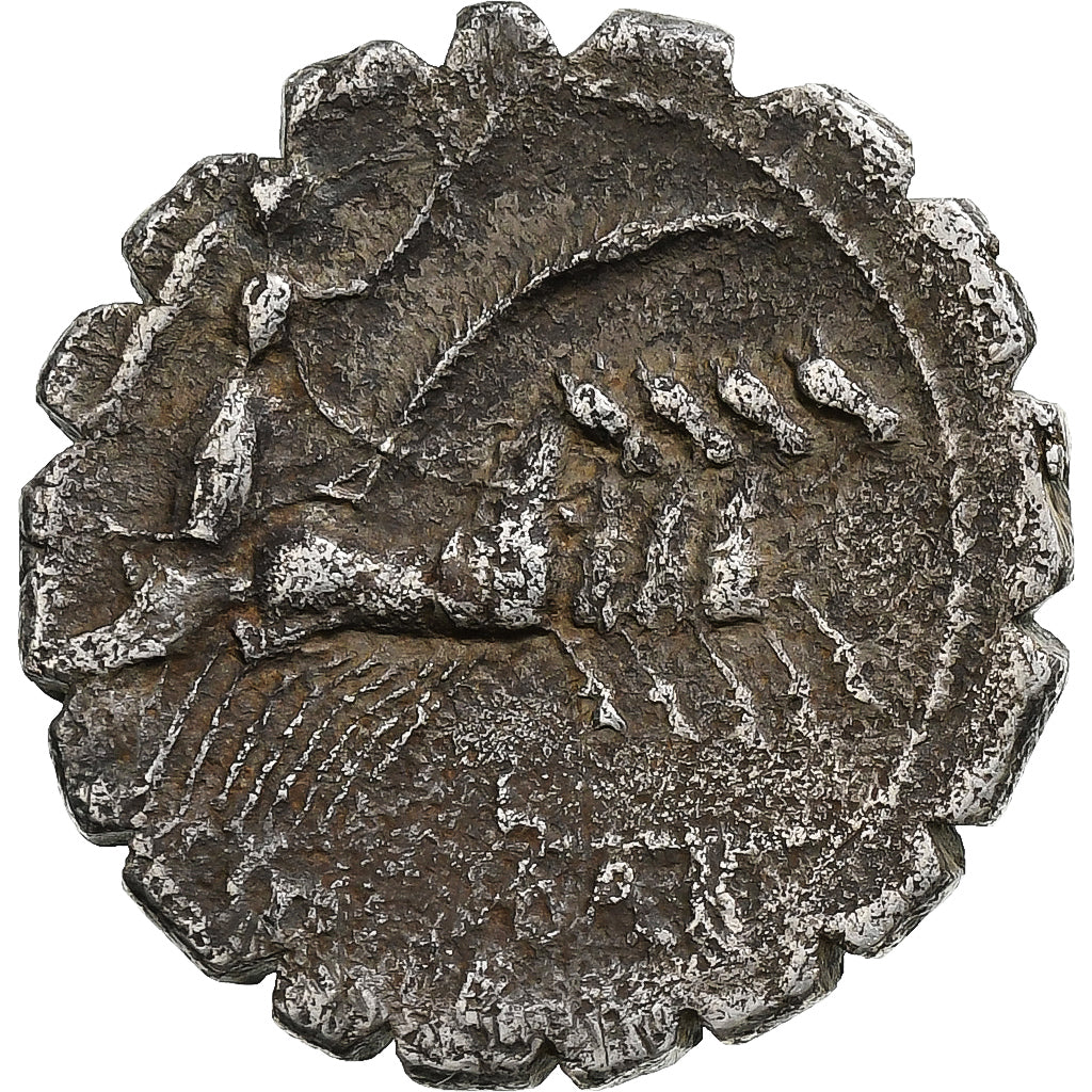 Antonia, 
  
  Denarius Serratus, 
  
  MÖ 83-82