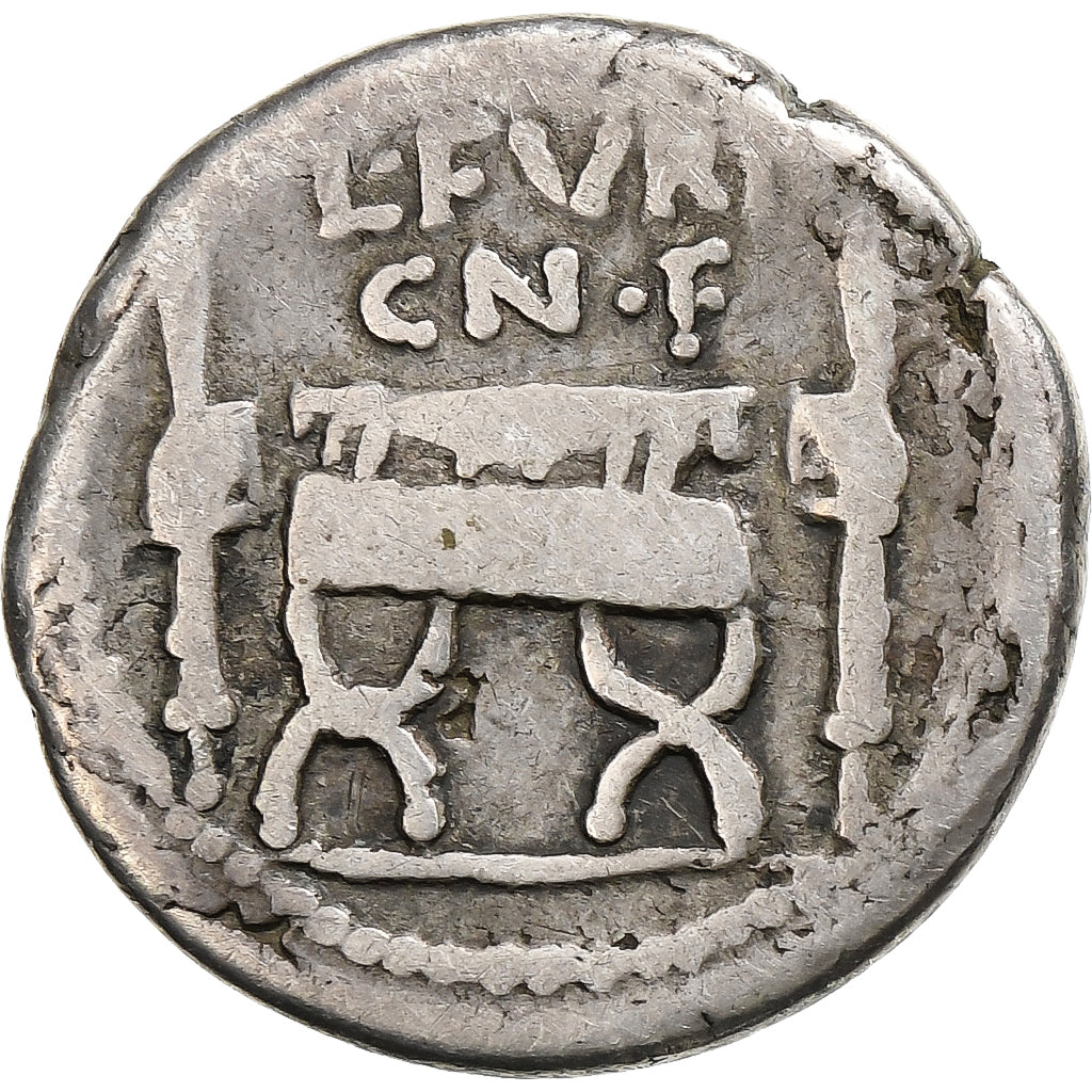 Furia, 
  
  Denarius, 
  
  MÖ 63