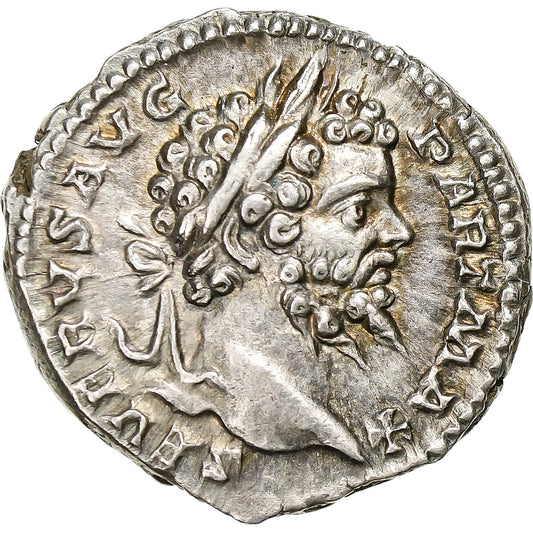 Septimius Severus, 
  
  Denarius, 
  
  200-201