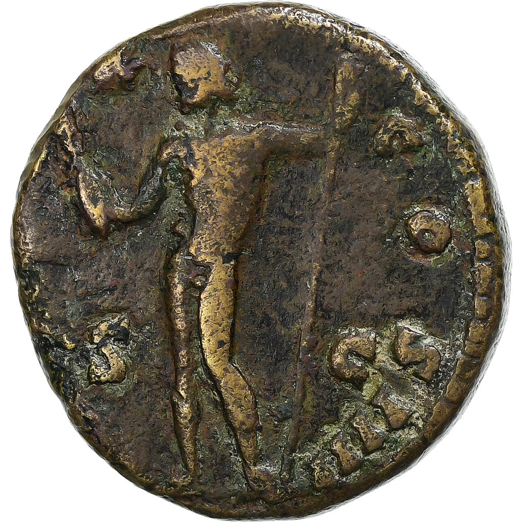 Antoninus Pius, 
  
  Dupondius, 
  
  156-157