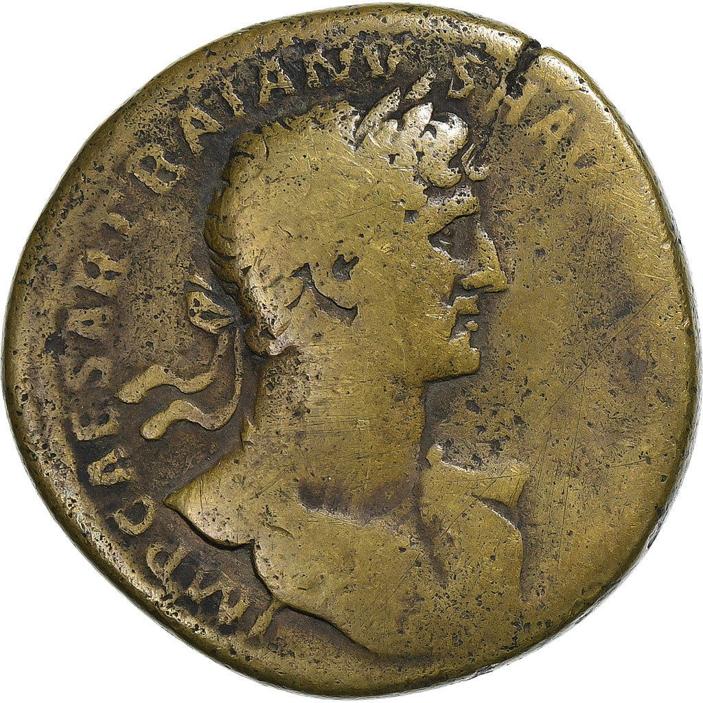 Hadrianus, 
  
  Sestertius, 
  
  118