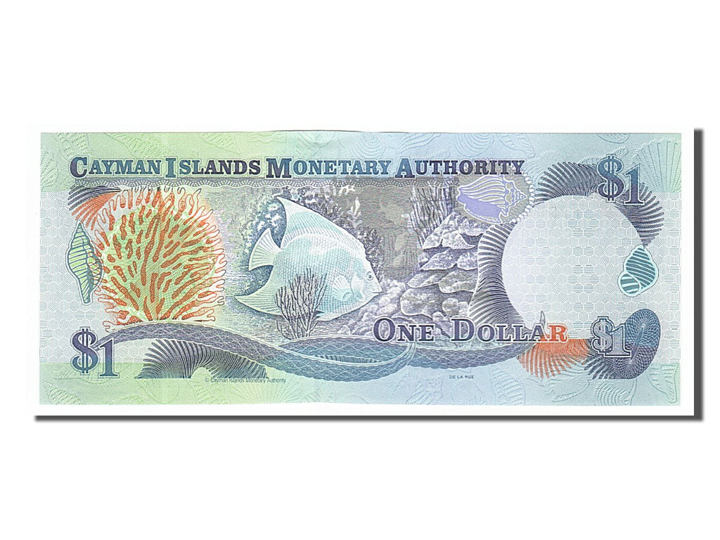 Banknot, 
  
  Cayman Adaları, 
  
  1 Dolar