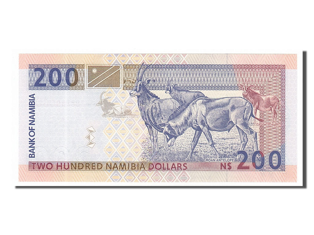 Banknot, 
  
  Namibya, 
  
  200 Namibya Doları