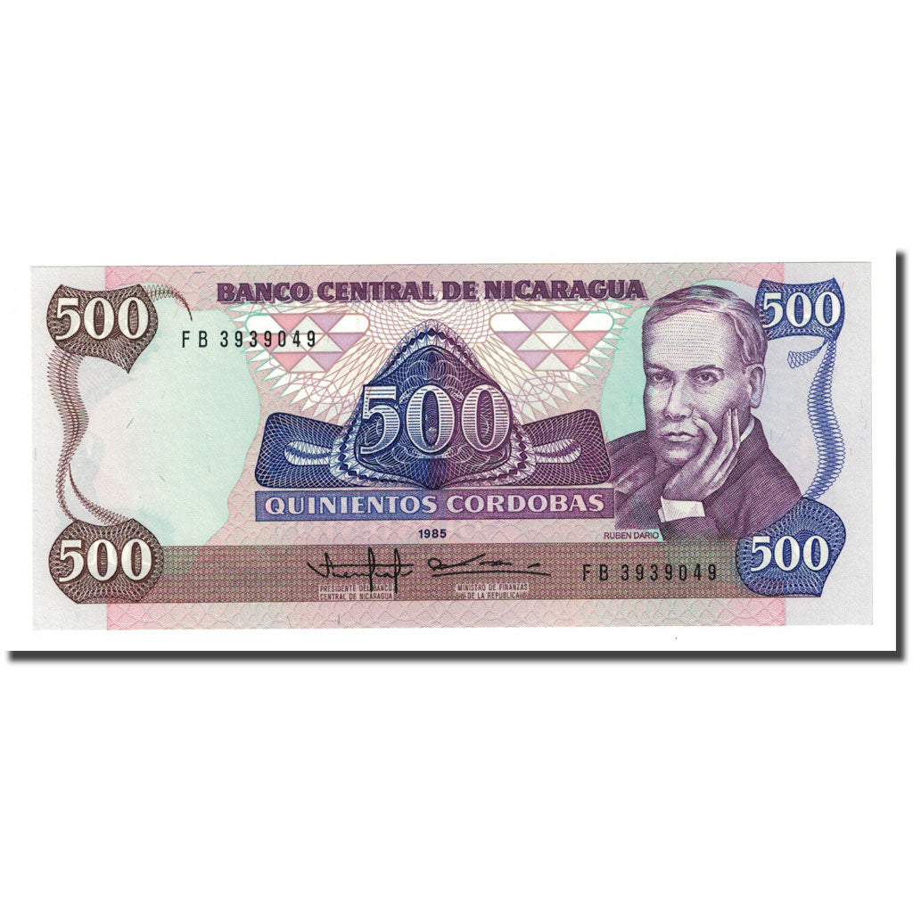 Banknot, 
  
  Nikaragua, 
  
  500 Kurtuba