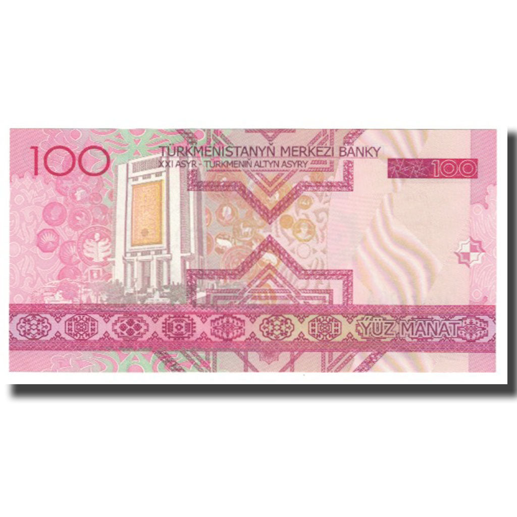 Banknot, 
  
  Türkmanistan, 
  
  100 Manat