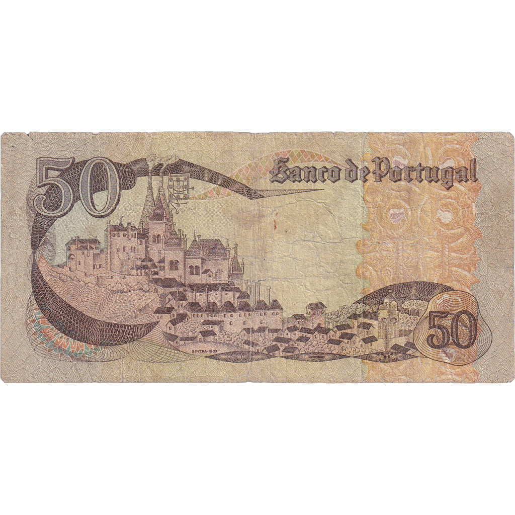 Banknot, 
  
  Portekiz, 
  
  50 Escudo