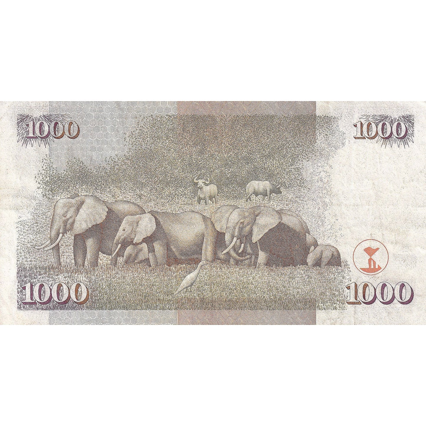 Kenya, 
  
  1000 Şilin, 
  
  1994