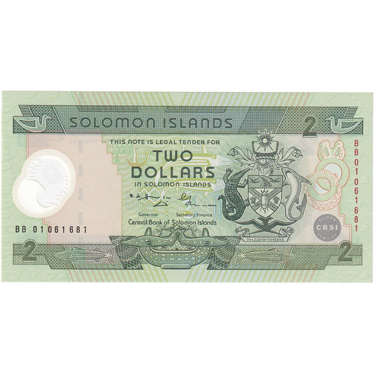 Solomon Adaları, 
  
  2 Dolar, 
  
  km:23