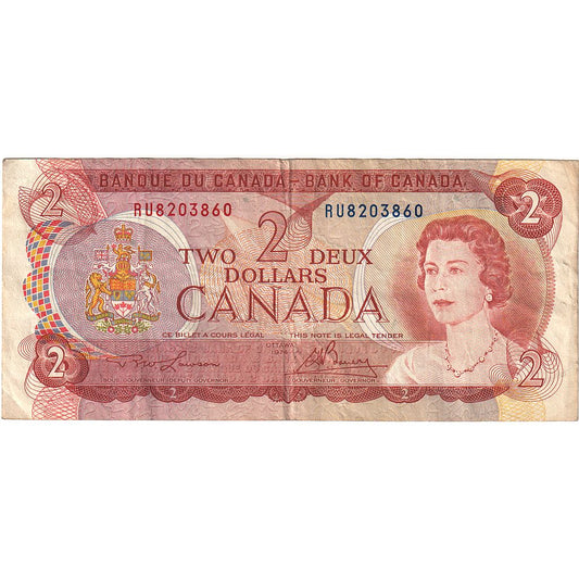 Kanada, 
  
  2 Dolar, 
  
  1974