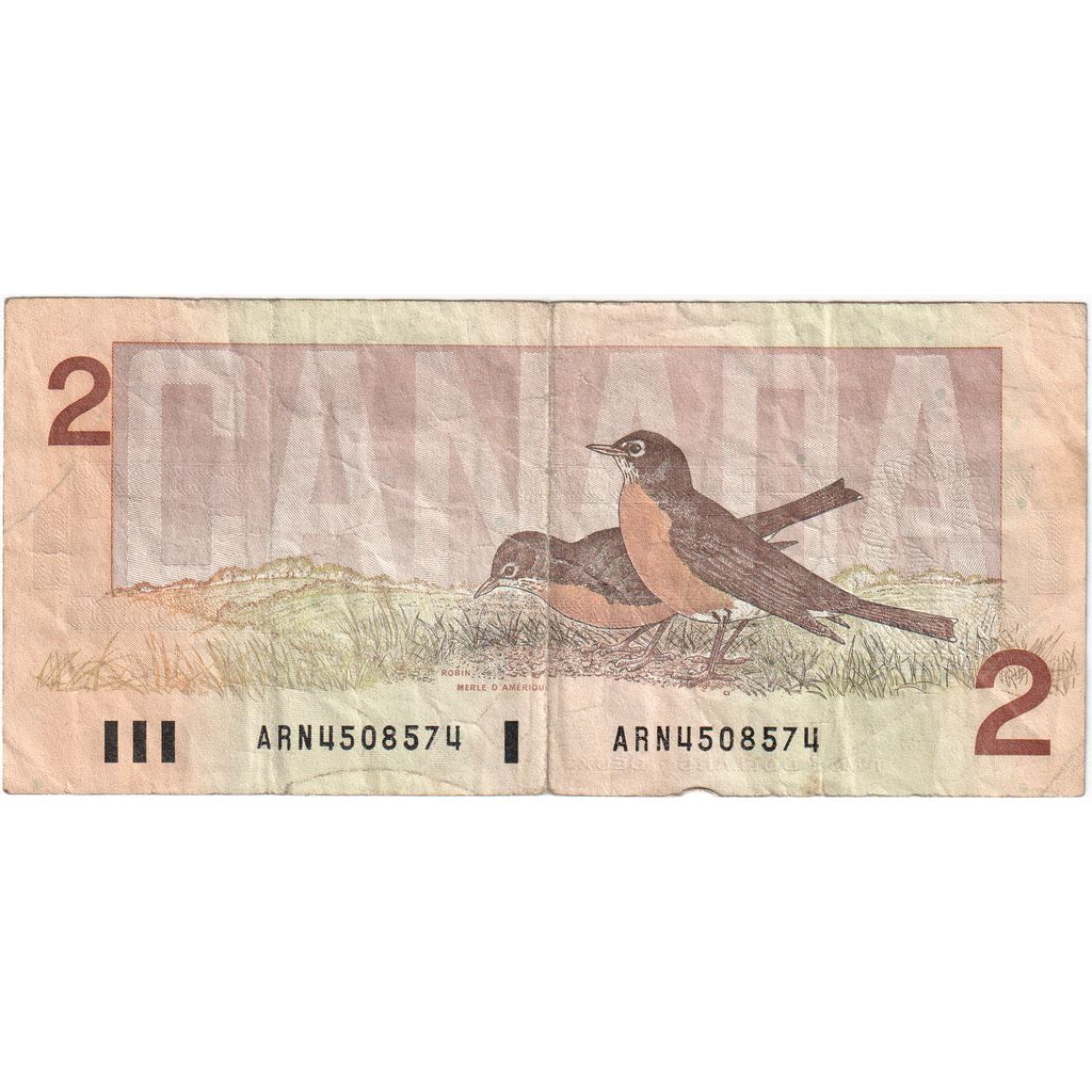 Kanada, 
  
  2 Dolar, 
  
  1986