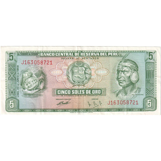 Peru, 
  
  5 Taban De Oro, 
  
  1969-06-20