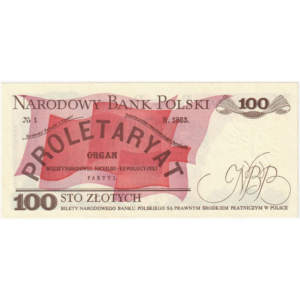 Polonya, 
  
  100 Zlotiç, 
  
  1988-05-01