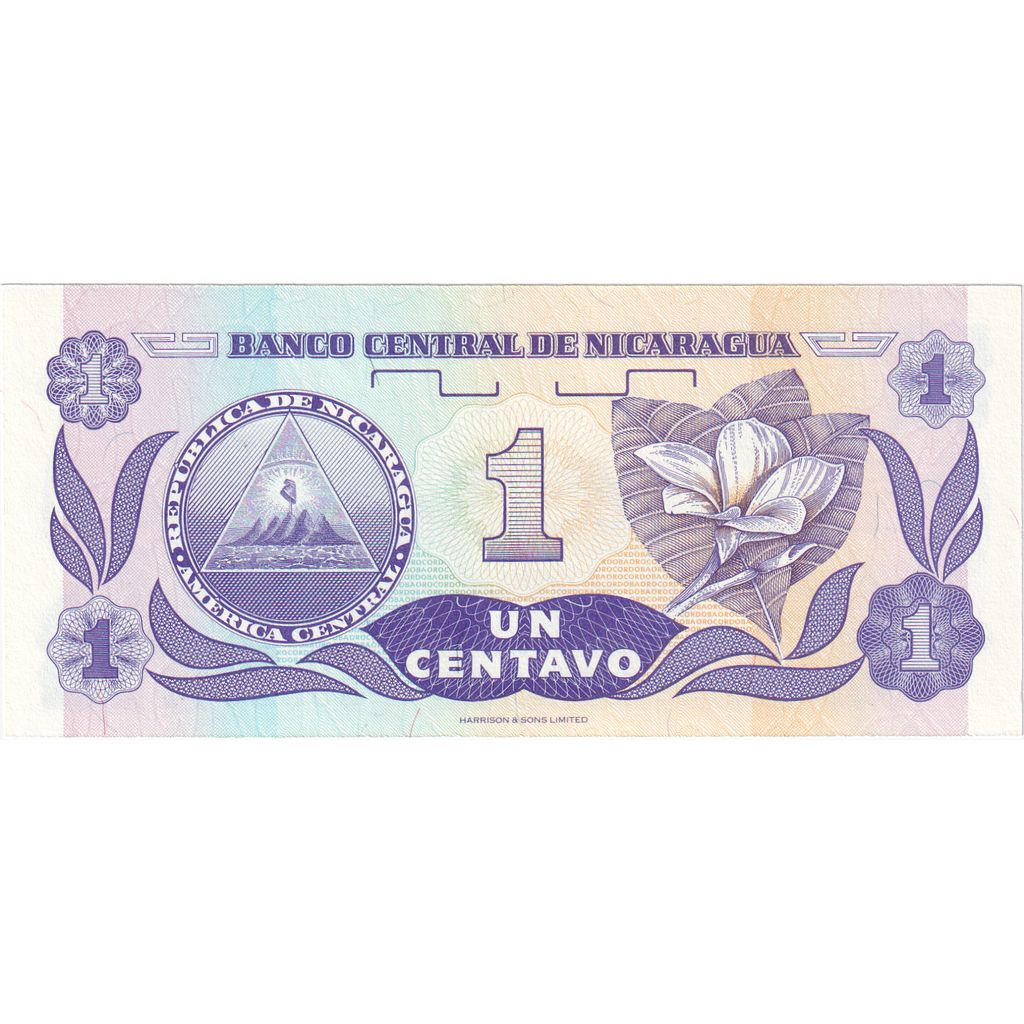 Nikaragua, 
  
  1 Centavo, 
  
  ÇİL(65-70)