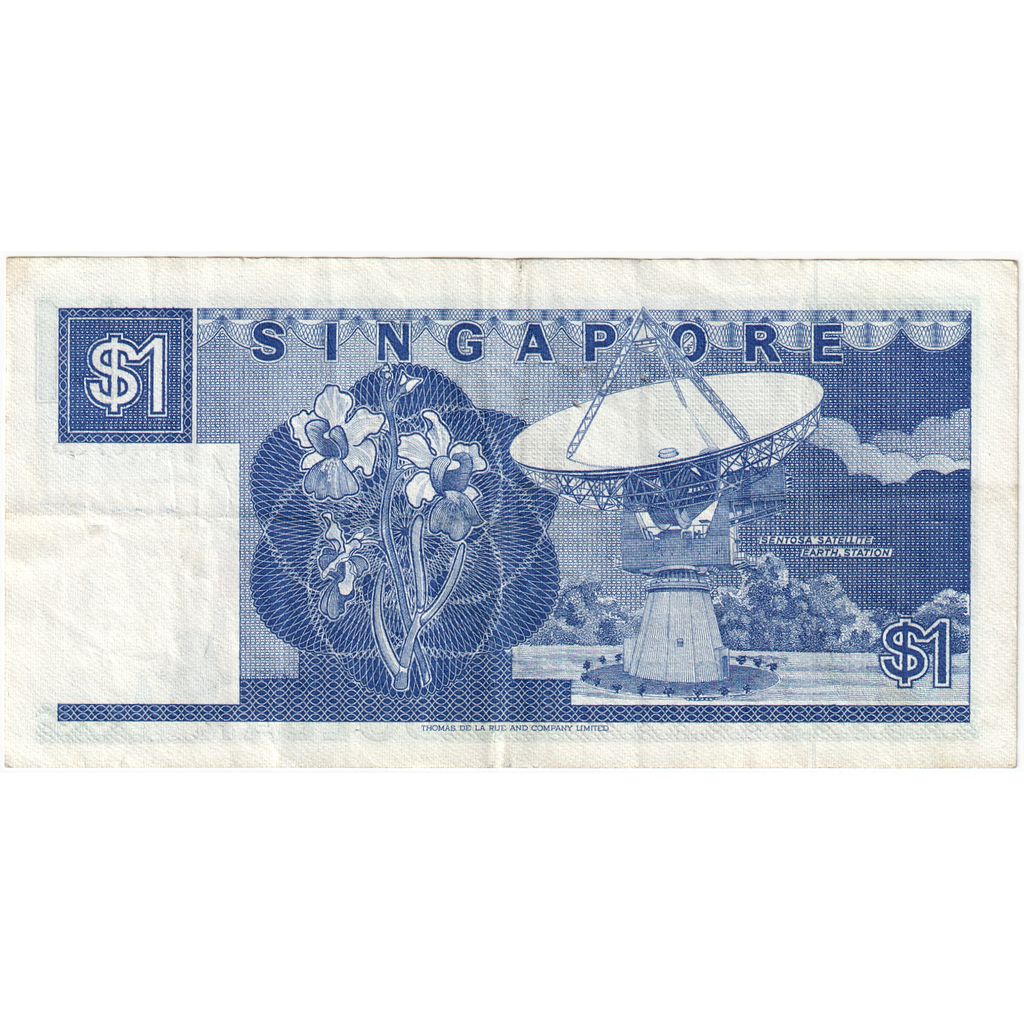 Singapur, 
  
  1 Dolar, 
  
  EF(40-45)