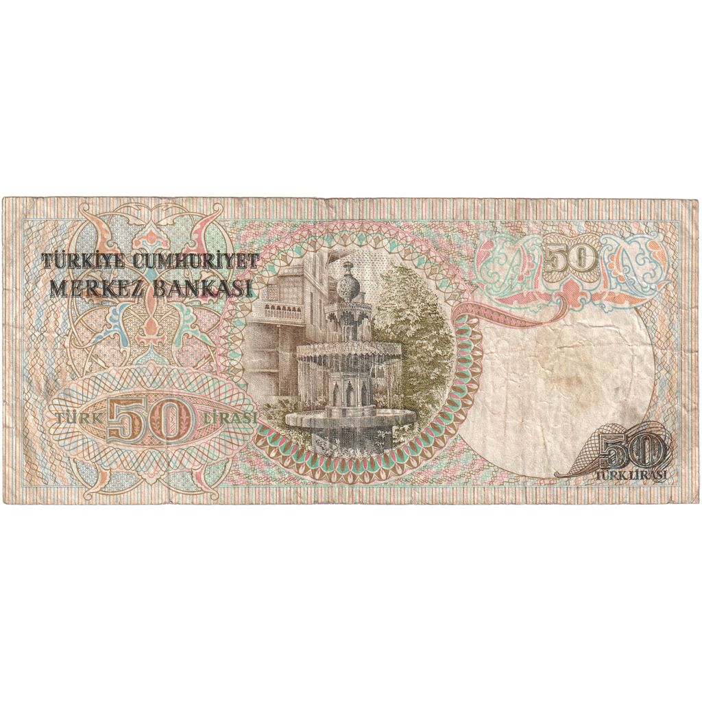 Hindi, 
  
  50 lira, 
  
  Eski Tarih 1970-10-14