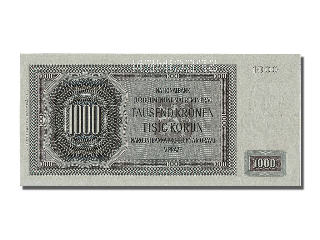 Banknot, 
  
  Çekoslovakya, 
  
  1000 Korun