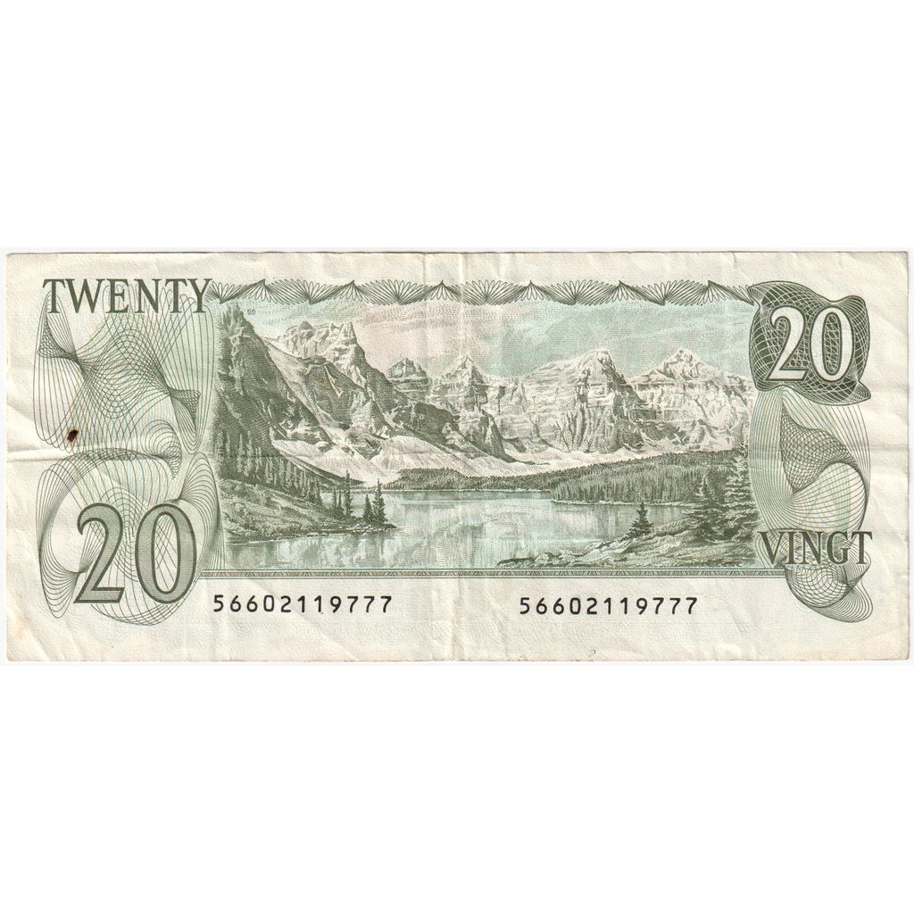 Kanada, 
  
  20 Dolar, 
  
  VF(20-25)