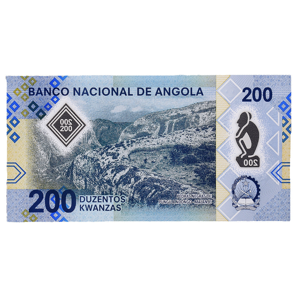 Banknot, 
  
  Angola, 
  
  200 Kwanza