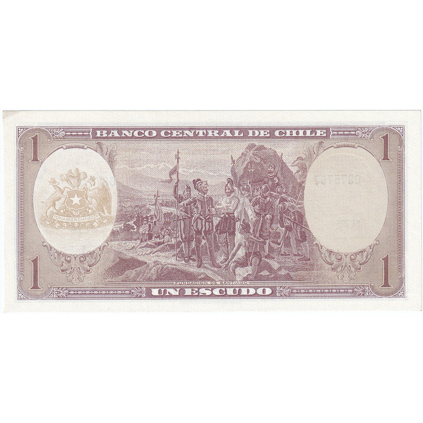 Şili, 
  
  1 Escudo, 
  
  Tarihsiz (1964)