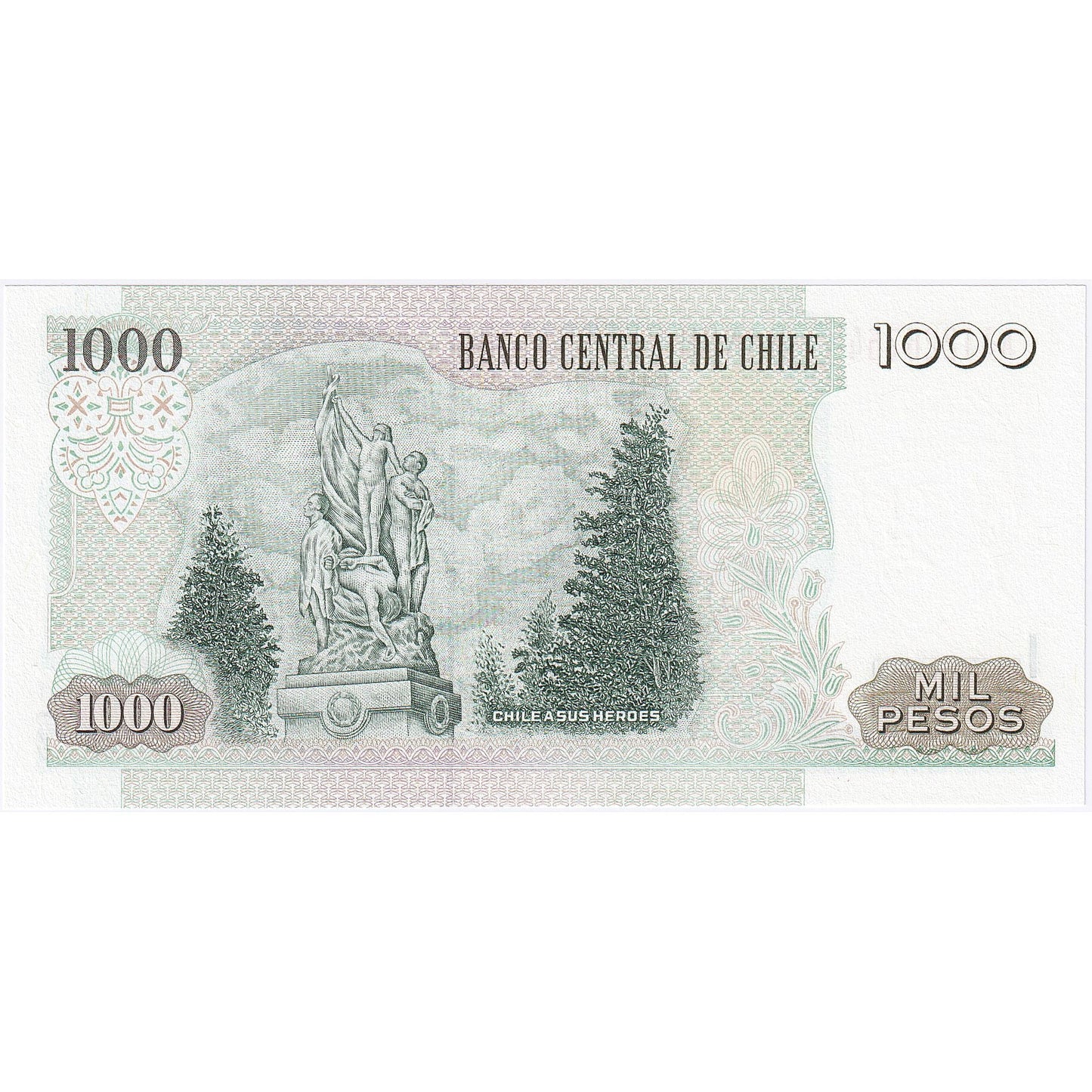 Şili, 
  
  1000 Peso, 
  
  2008