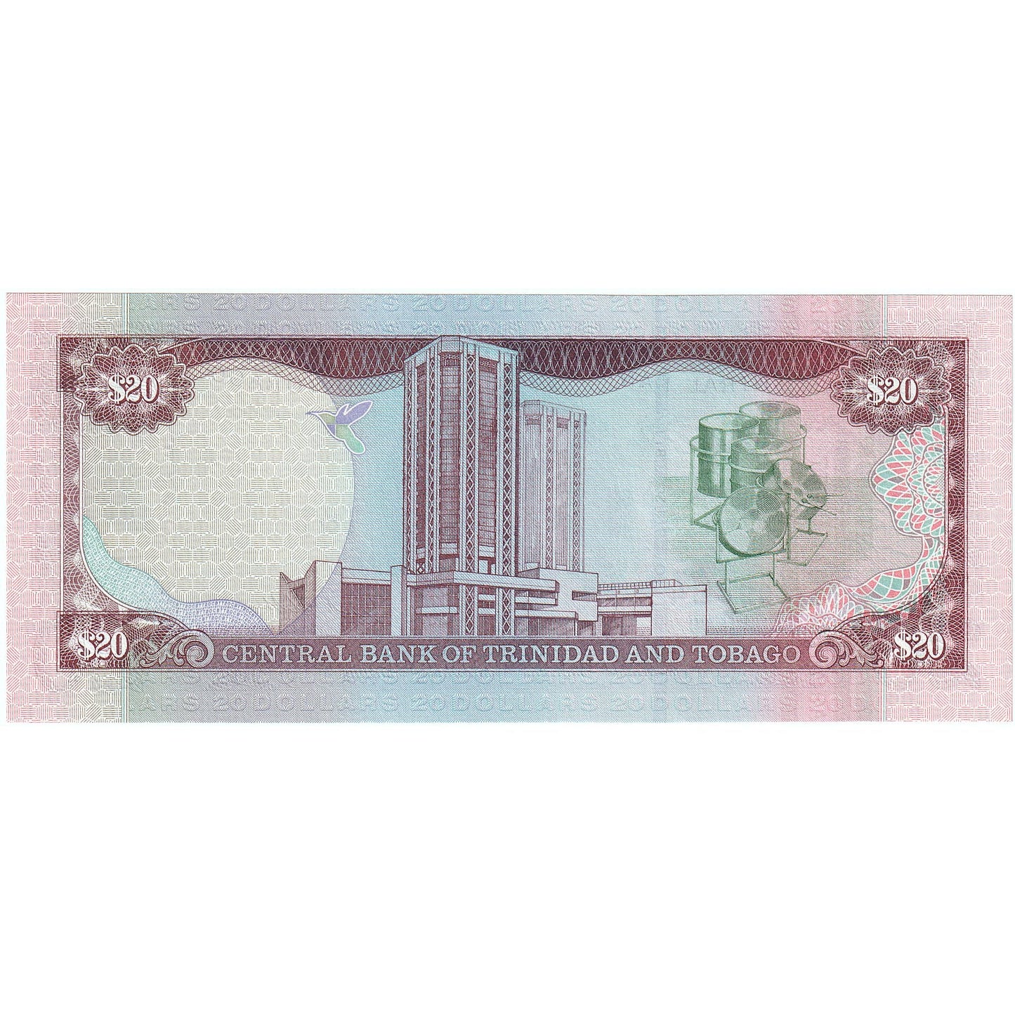 Trinidad ve Tobago, 
  
  20 Dolar, 
  
  2002