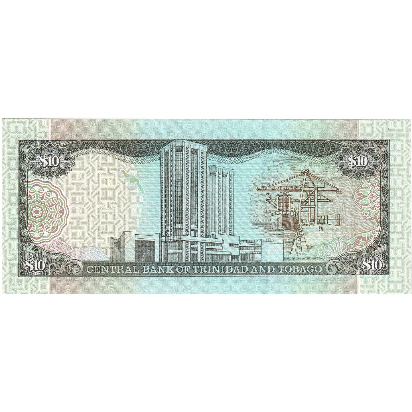 Trinidad ve Tobago, 
  
  10 Dolar, 
  
  2002