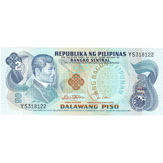 Filipinler, 
  
  2 Piso, 
  
  KM:166a