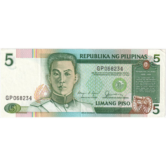 Filipinler, 
  
  5 Piso, 
  
  1985