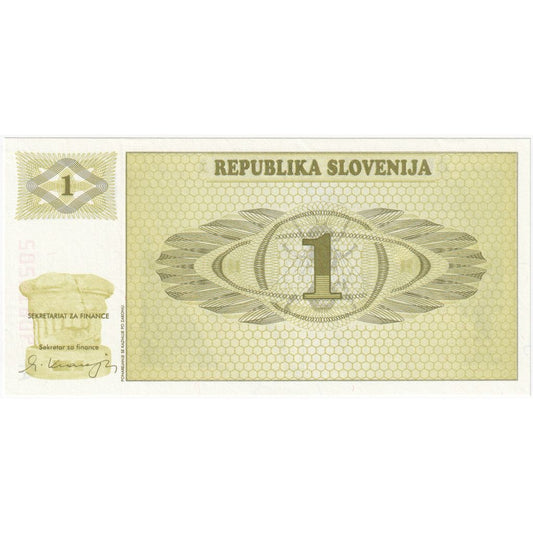 Slovenya, 
  
  1 Tolar, 
  
  ÇİL(65-70)