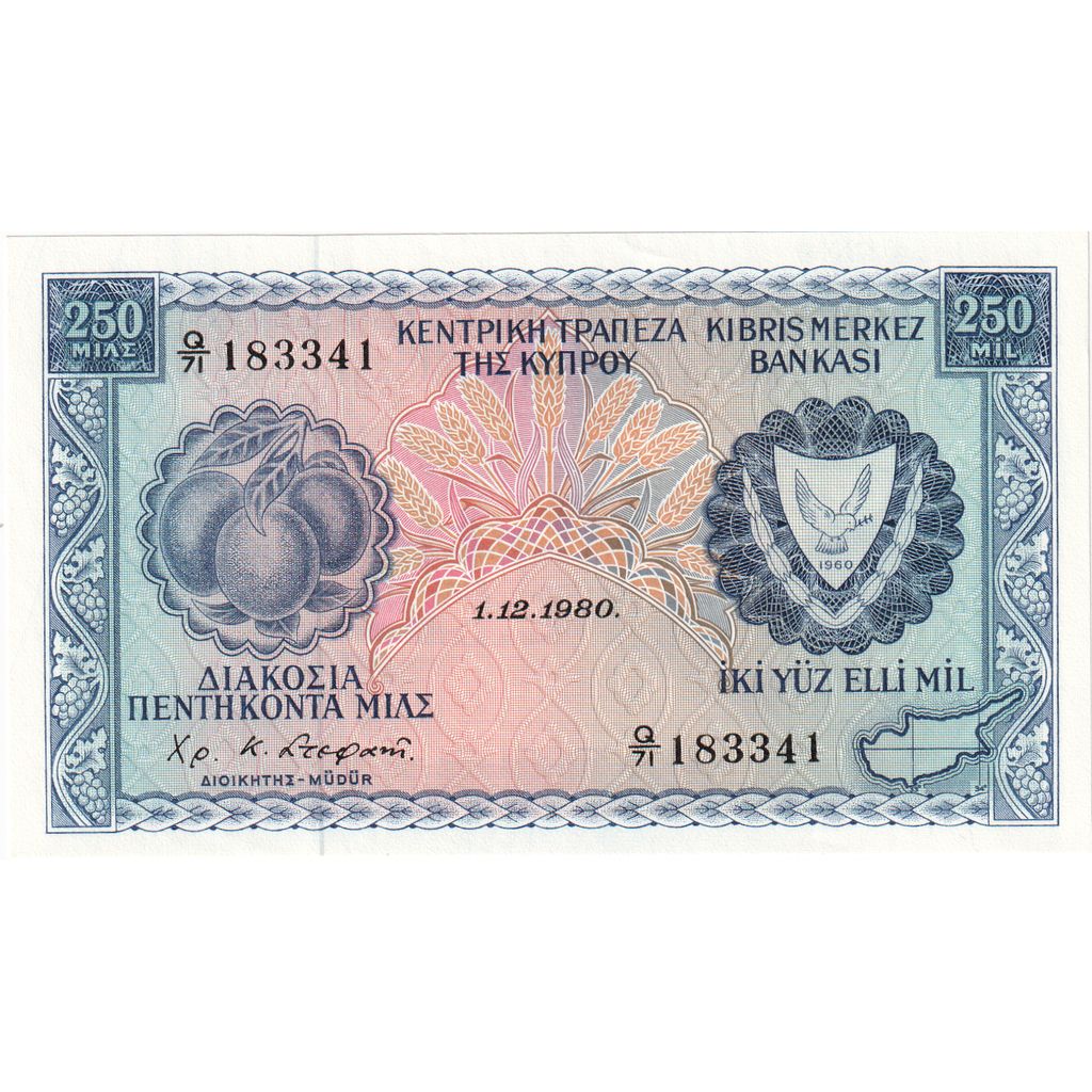 Kıbrıs, 
  
  250 Mil, 
  
  1980