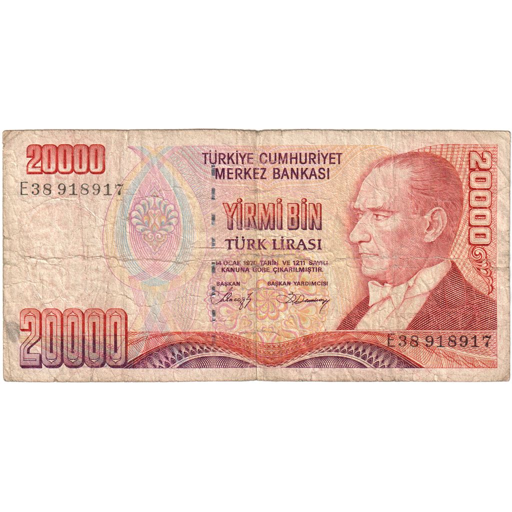 Hindi, 
  
  20, 
  
  000 lira